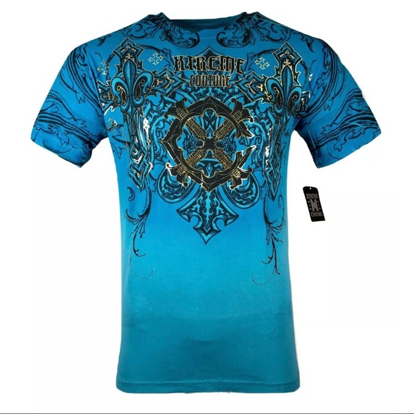 XTREME COUTURE by AFFLICTION Men T-Shirt MOMENTUM - Picture 3 of 7